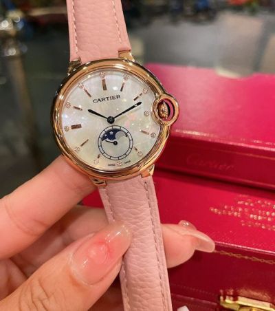 Cartier 36*8MM Imported Swiss Quartz Movement Women's Watch